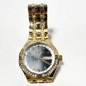 Elgin Mens Watch 274 Crystals Multi Function #FG160056st